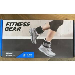New! Fitness Gear 2 - Ankle Weights, 2.5lbs each, 5lb Total